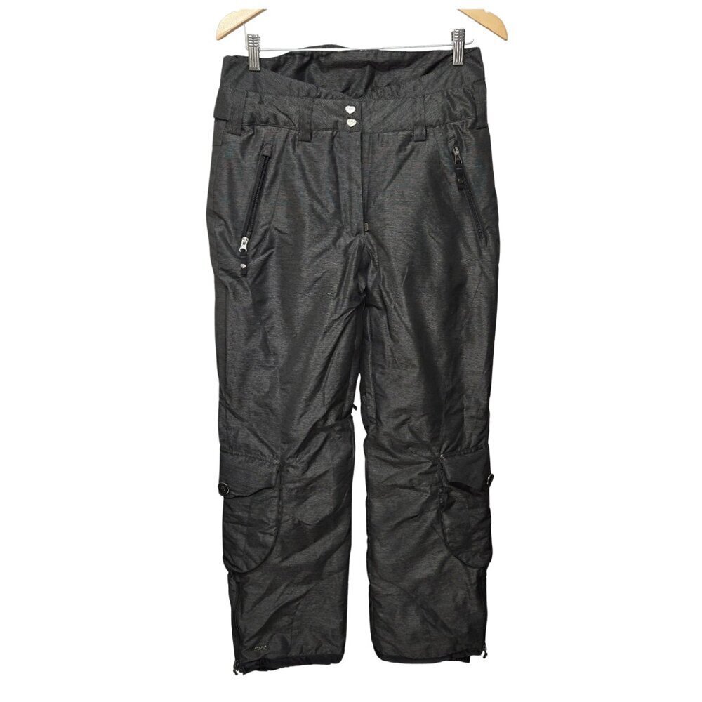 Rare Angels Soul Black Insulated Snow Pants Womens M Winter Ski Snowboard